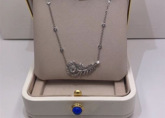 JPN00590 0,66 Karaat Gepersonaliseerd Diamond Jewelry Real Diamond Necklace